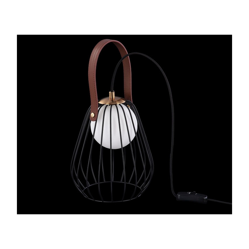 Maytoni MOD544TL-01B - Stolní lampa INDIANA 1xG9/28W/230V