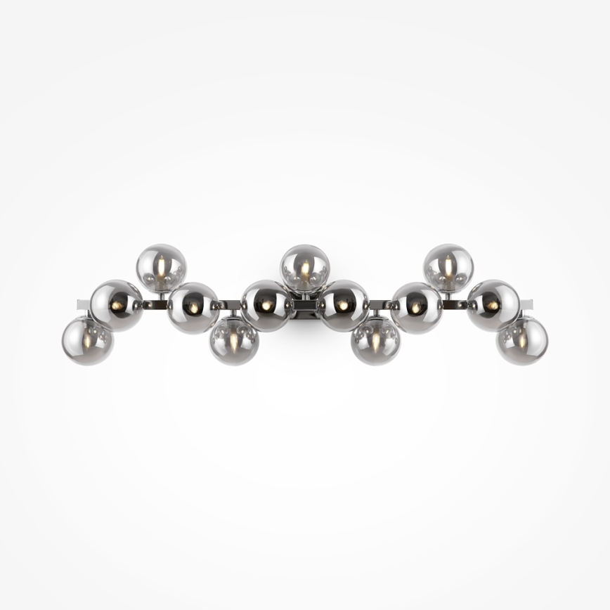 Maytoni MOD547WL-13CH - Nástěnné svítidlo DALLAS 13xG9/28W/230V kouřová