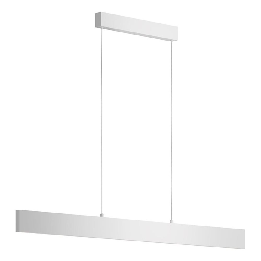 Maytoni P010PL-L30W4K - LED Lustr na lanku STEP LED/30W/230V 4000K 118,5 cm bílá