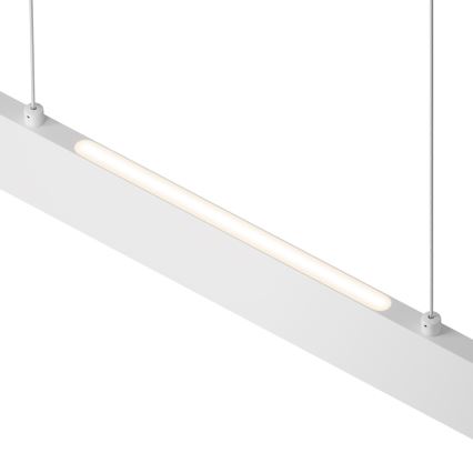 Maytoni P010PL-L30W4K - LED Lustr na lanku STEP LED/30W/230V 4000K 118,5 cm bílá