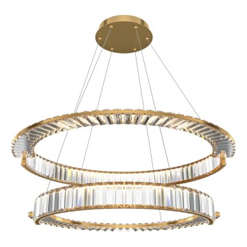 Maytoni P097PL-L90G4K - LED Lustr na lanku KRONE LED/90W/230V CRI 90 pr. 102 cm zlatá