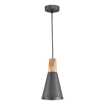 Maytoni P359-PL-140-C - Lustr na lanku BICONES 1xE27/60W/230V pr. 14 cm šedá/béžová