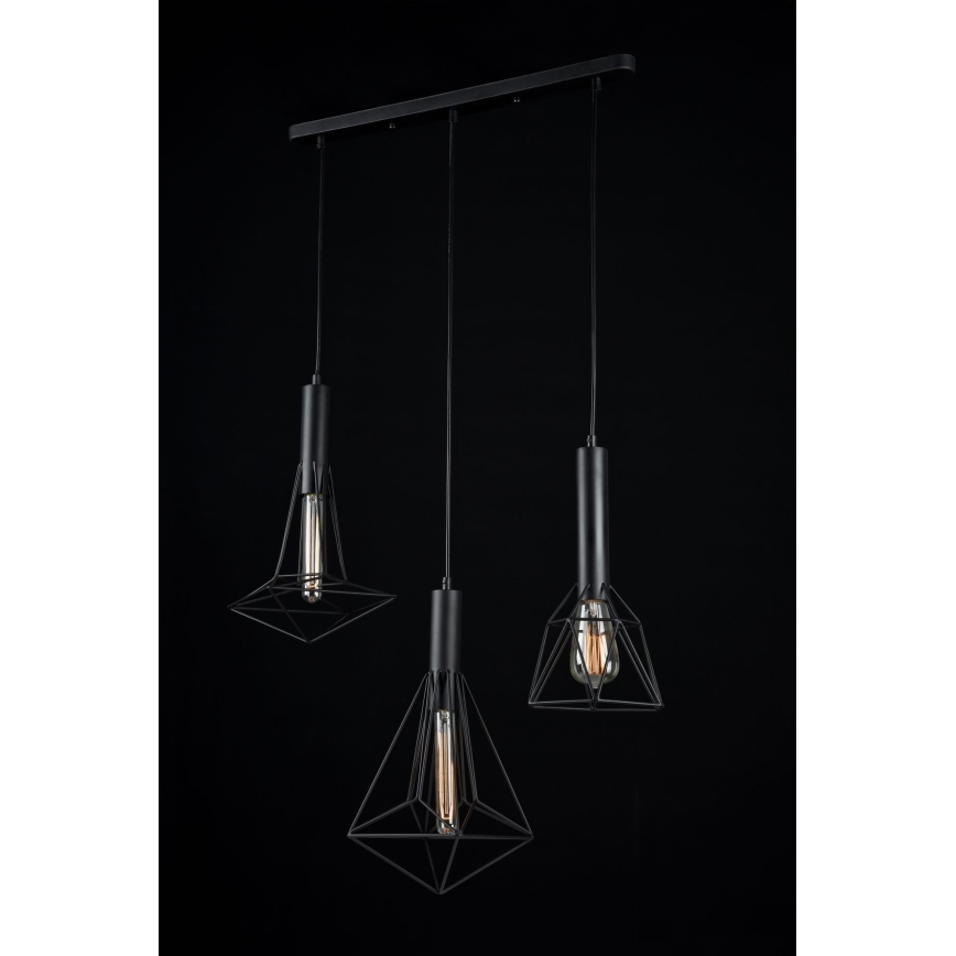 Maytoni T021-03-B - Lustr na lanku SPIDER 3xE27/60W/230V
