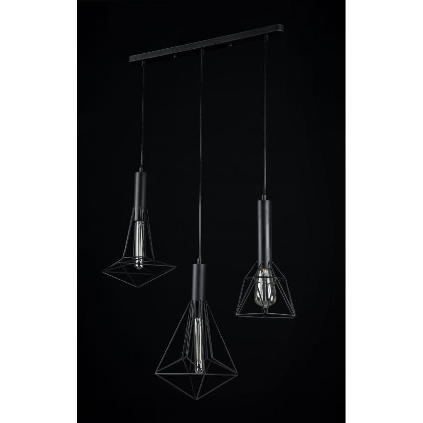 Maytoni T021-03-B - Lustr na lanku SPIDER 3xE27/60W/230V