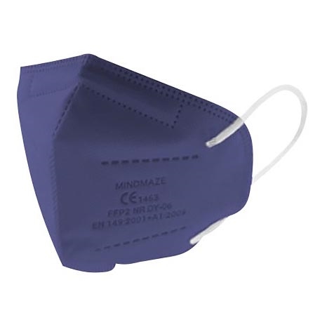 Media Sanex Respirátor dětská velikost FFP2 NR Dark blue 1ks