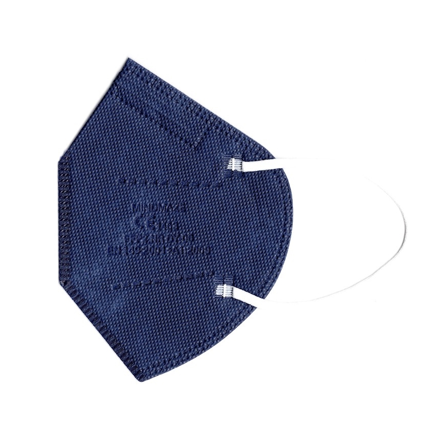 Media Sanex Respirátor dětská velikost FFP2 NR Dark blue 50ks
