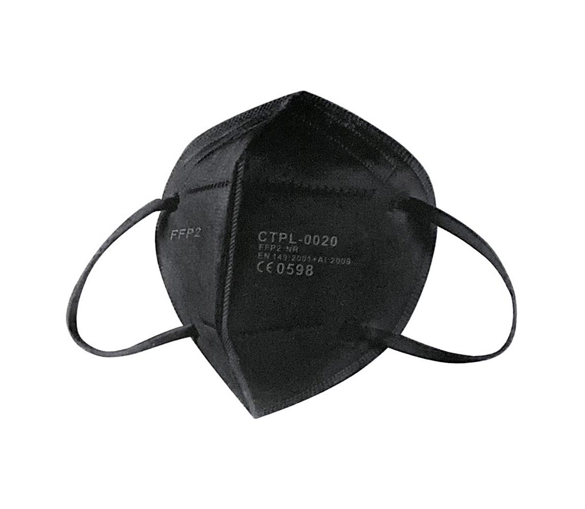 IMobily Media Sanex Respirátor FFP2 NR / KN95 Black 1ks SL9980
