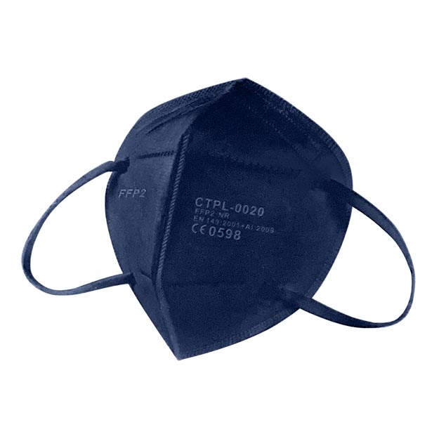 Media Sanex Respirátor FFP2 NR / KN95 Dark blue 1ks