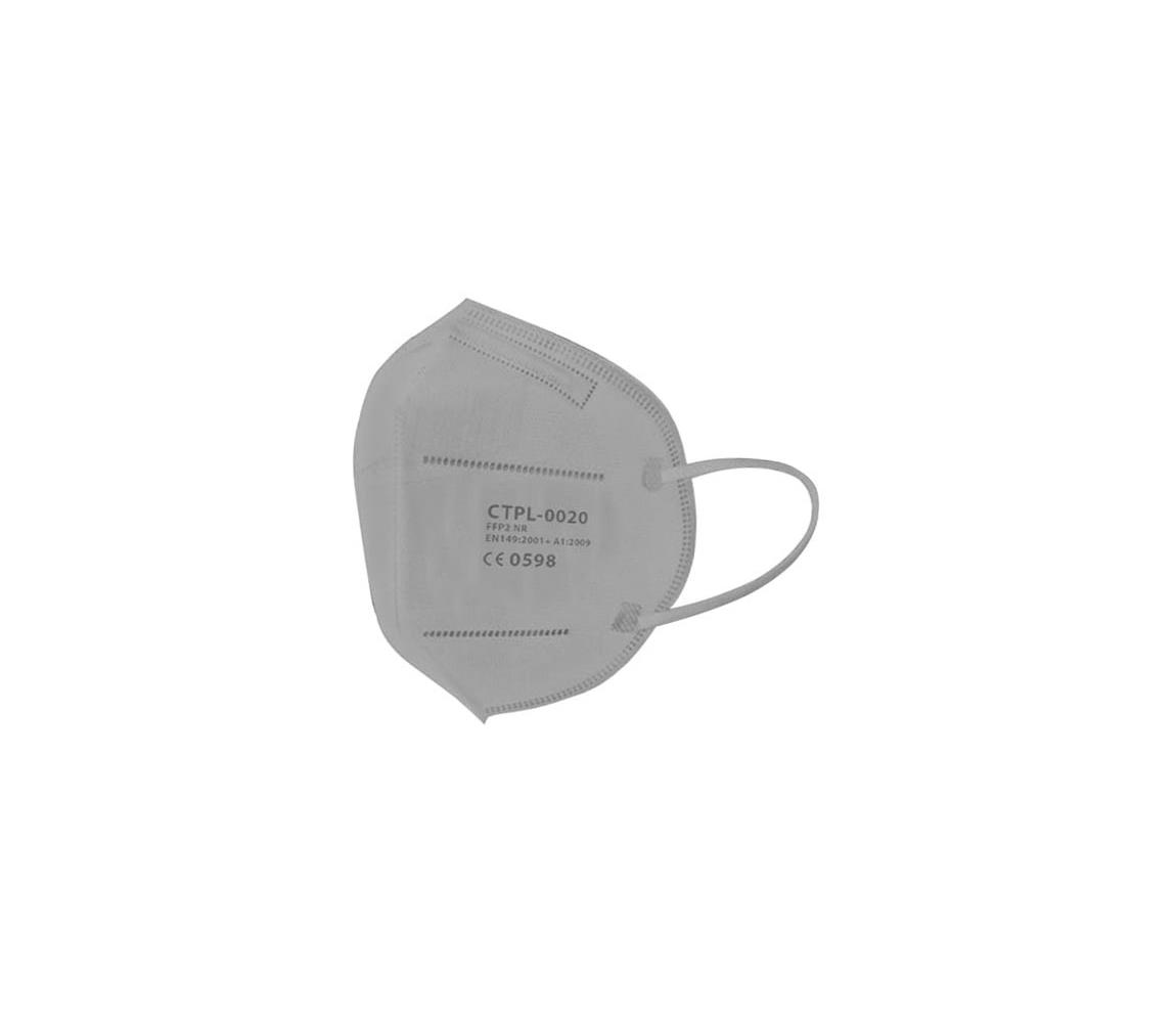 IMobily Media Sanex Respirátor FFP2 NR / KN95 Grey 1ks SL9976