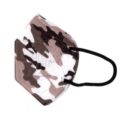 Media Sanex Respirátor FFP2 NR / KN95 maskáčový 100ks
