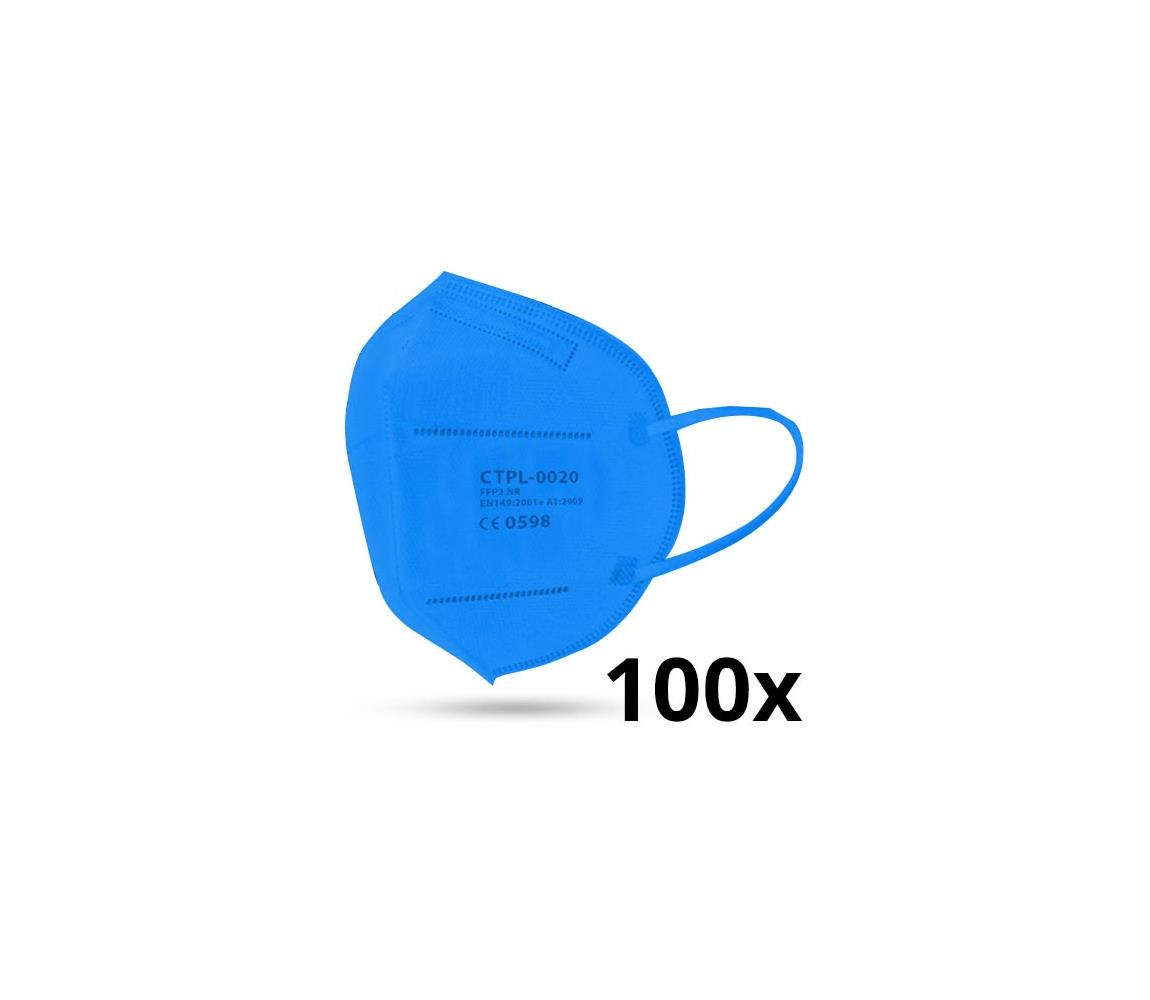 IMobily Media Sanex Respirátor FFP2 NR / KN95 modrý 100ks SL9962-100ks