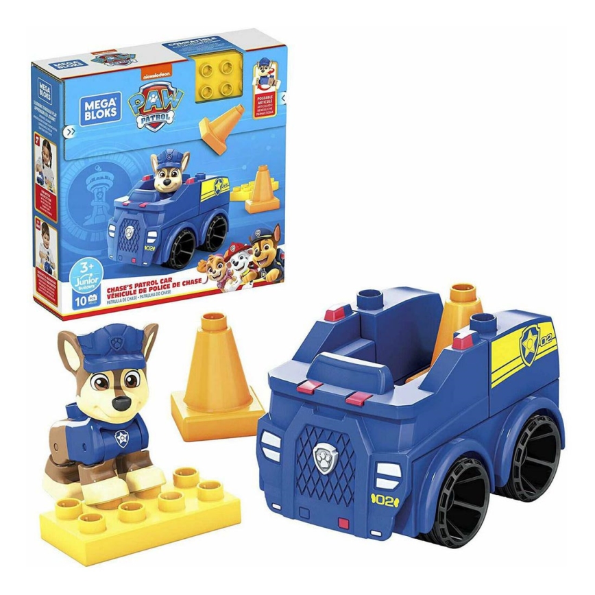 Mega Bloks - Dětská stavebnice Tlapková patrola Chaseovo auto