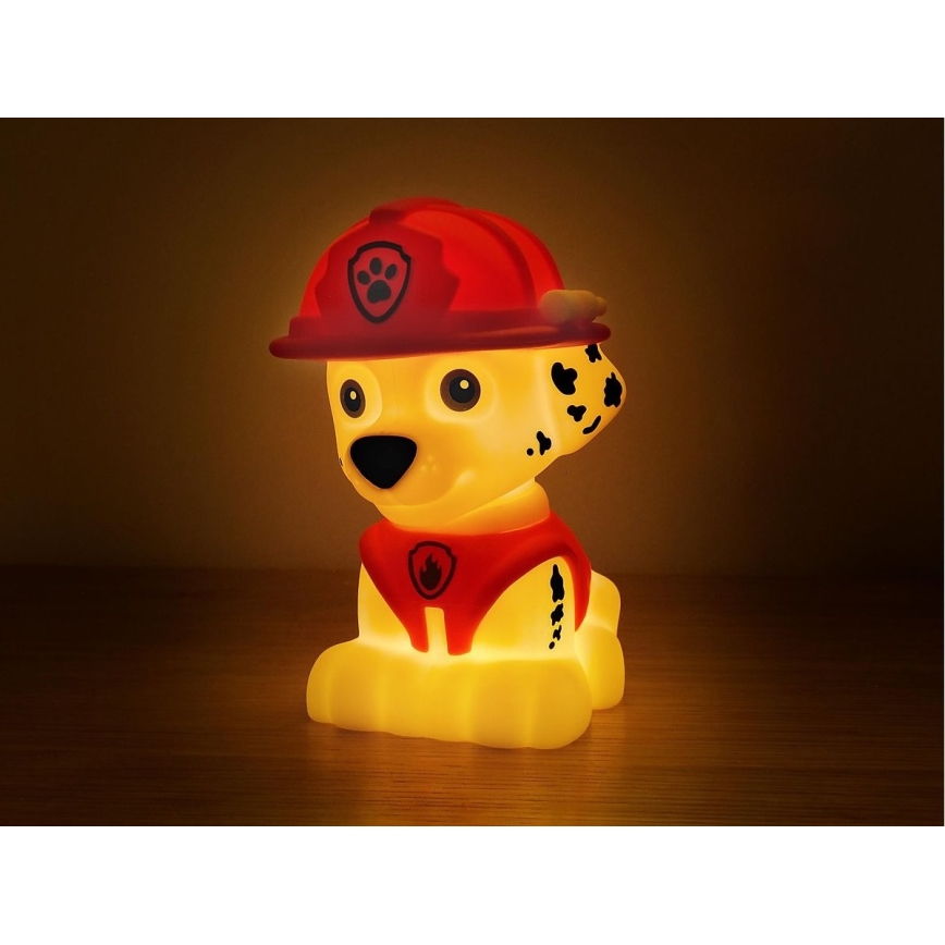 MegaLight - LED Stmívatelná nabíjecí dětská lampa PAW PATROL MARSHALL LED/5V