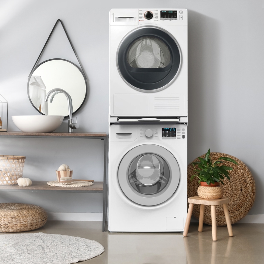 Meliconi 656114 - Mezikus pro pračku a sušičku 70 cm bílá