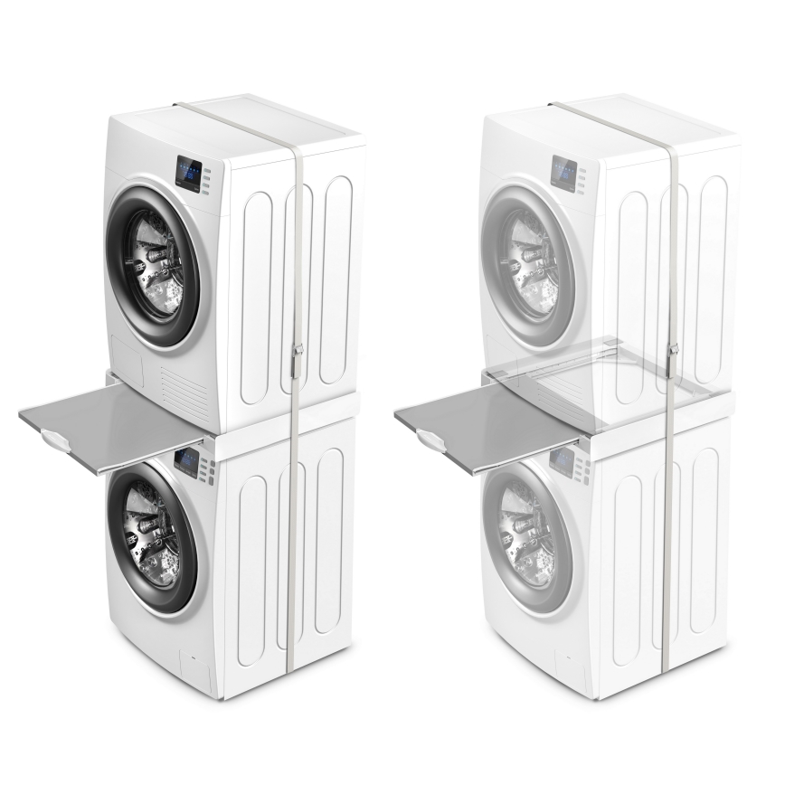 Meliconi 656114 - Mezikus pro pračku a sušičku 70 cm bílá