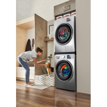 Meliconi 656138 - Mezikus pro pračku a sušičku 70 cm černá