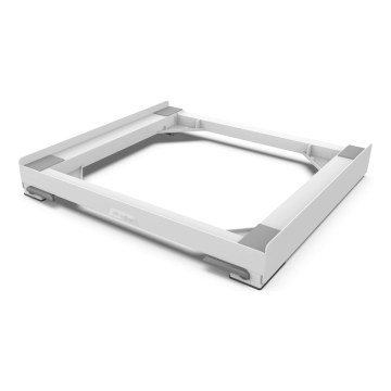 Meliconi 656146 - Antivibrační podložka pod pračku s výsuvnými kolečky 61 cm bílá