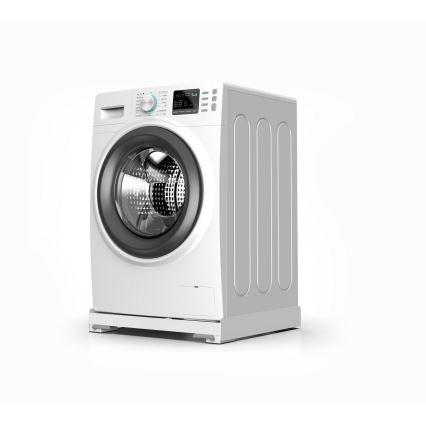 Meliconi 656146 - Antivibrační podložka pod pračku s výsuvnými kolečky 61 cm bílá