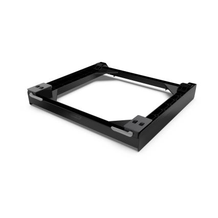 Meliconi 656168 - Antivibrační podložka pod pračku s výsuvnými kolečky 47 cm černá