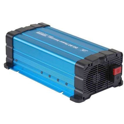 Měnič napětí 1000W/12/230V + drátové dálkové ovládání