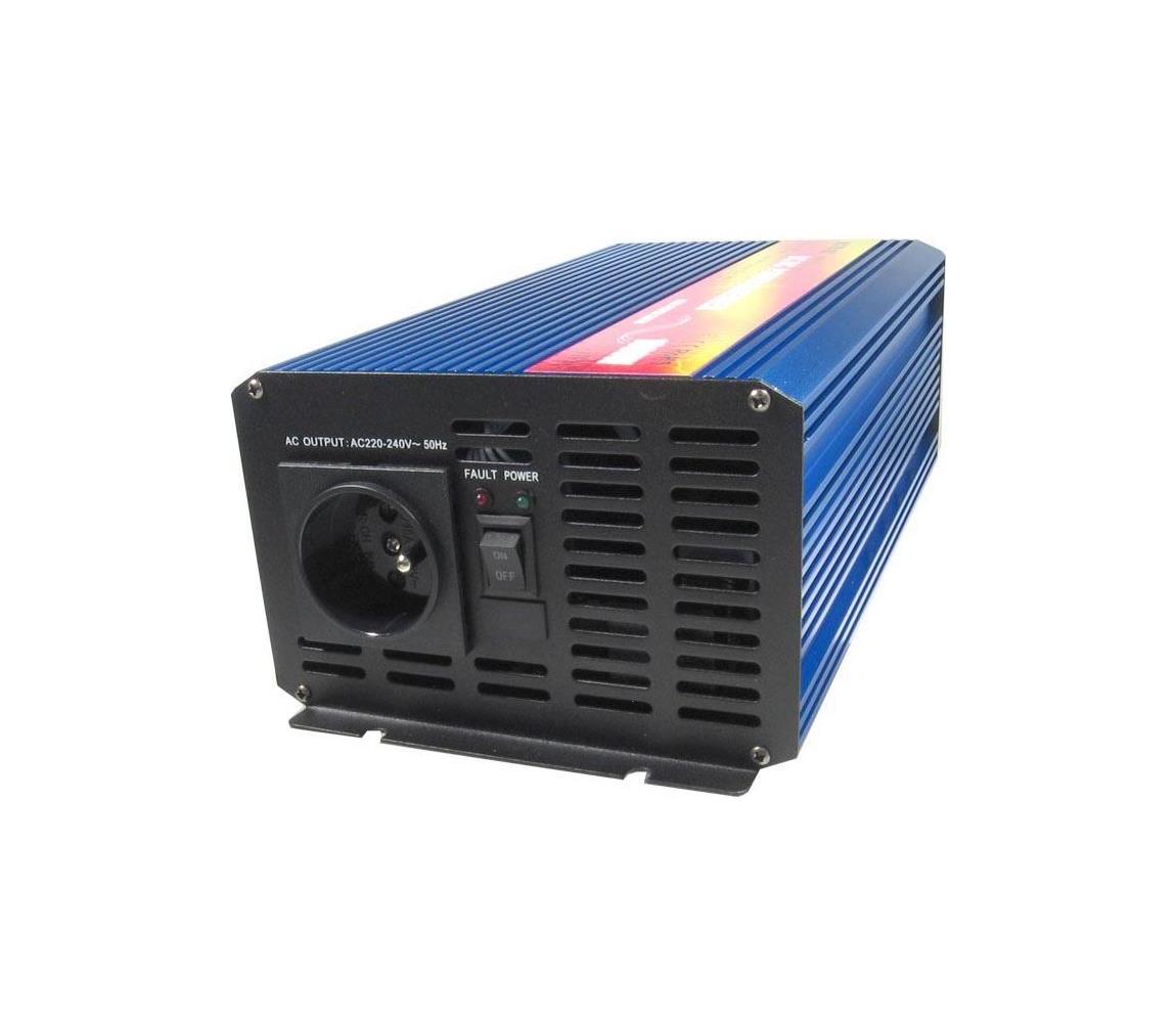  Měnič napětí 1000W/12V/230V 