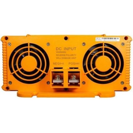 Měnič napětí 1200W/12V/230V + drátové dálkové ovládání