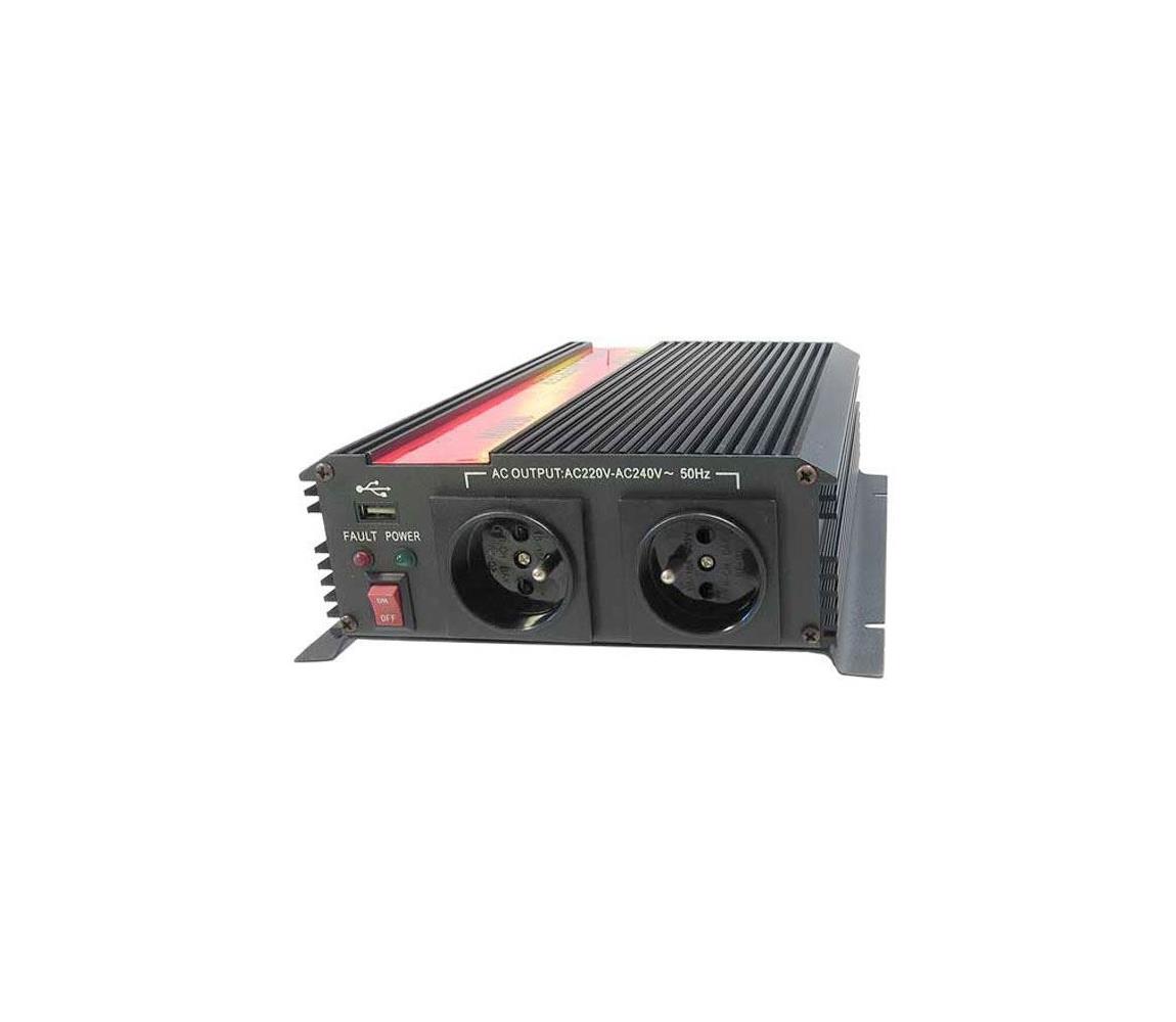 HADEX Měnič napětí 1600W/24V/230V HD0374
