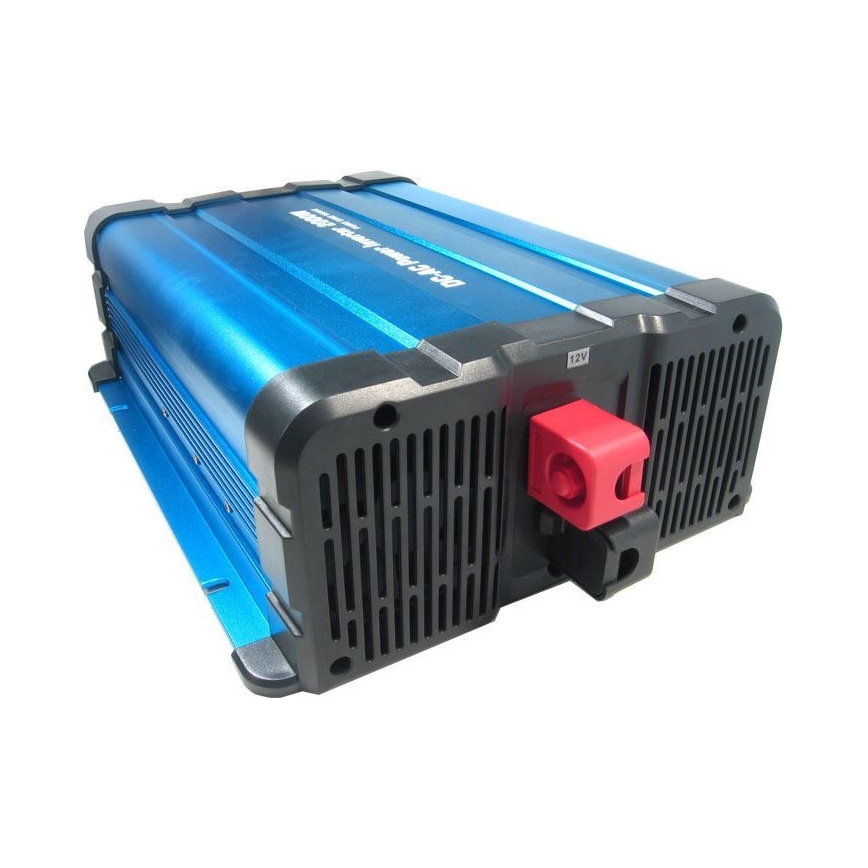 Měnič napětí 2000W/12/230V + dálkové ovládání