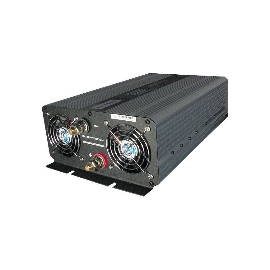 Měnič napětí 2000W/12V/230V + UPS