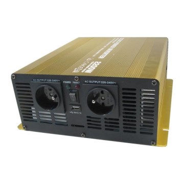 Měnič napětí 2200W/24/230V