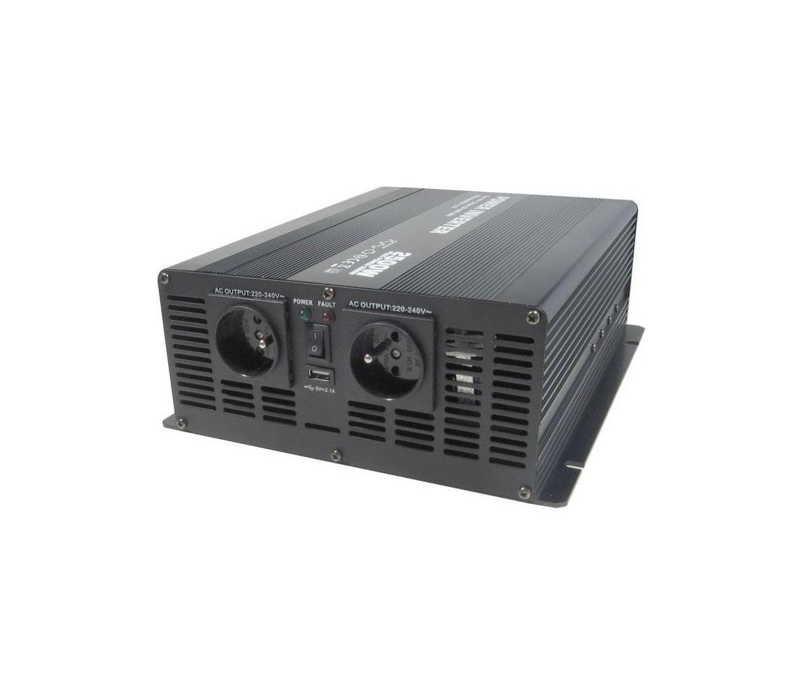 Hadex Měnič napětí 2500W/12V/230V HD0397
