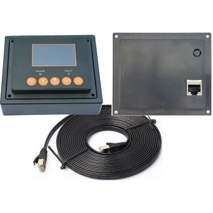 Měnič napětí 3000W/12V/230V + drátové dálkové ovládání