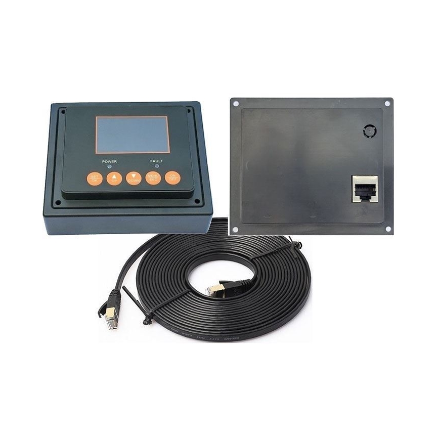 Měnič napětí 3000W/12V/230V + drátové dálkové ovládání