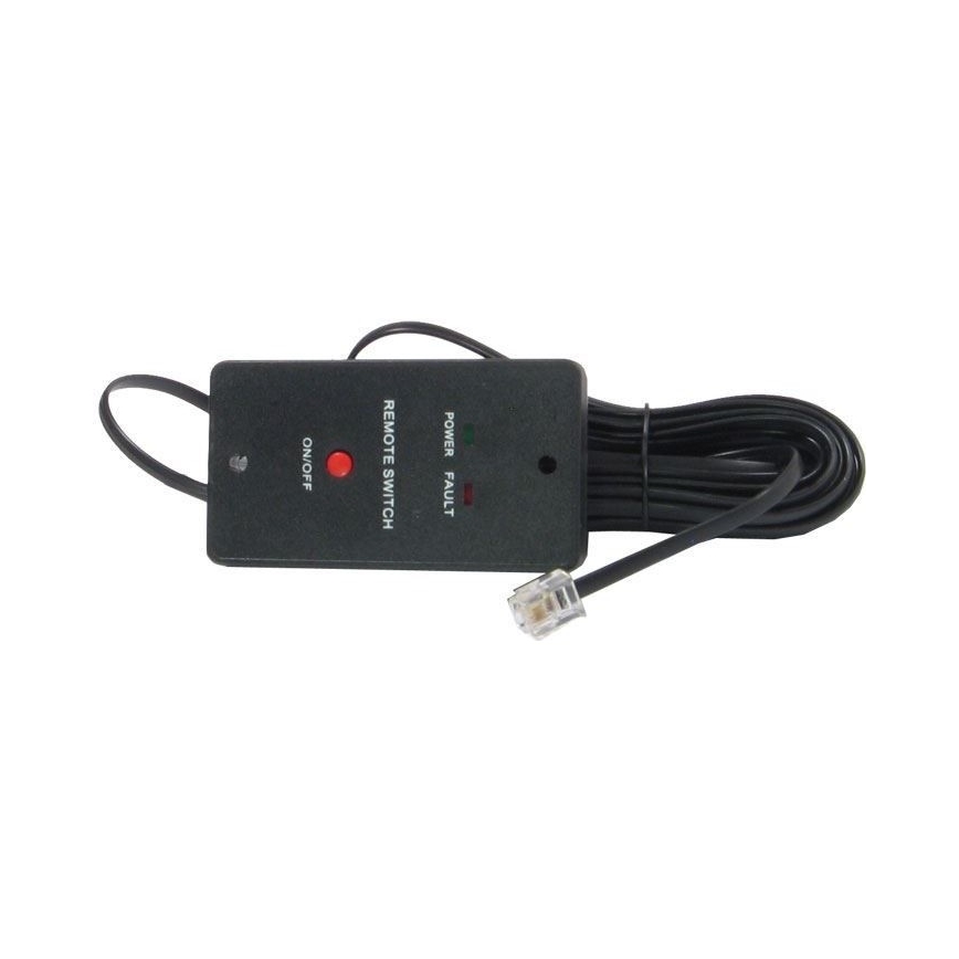 Měnič napětí 3000W/12V/230V + drátové dálkové ovládání
