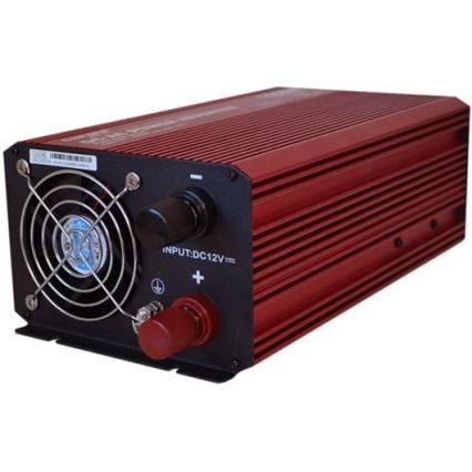 Měnič napětí CARSPA 1000W/12/230V + USB