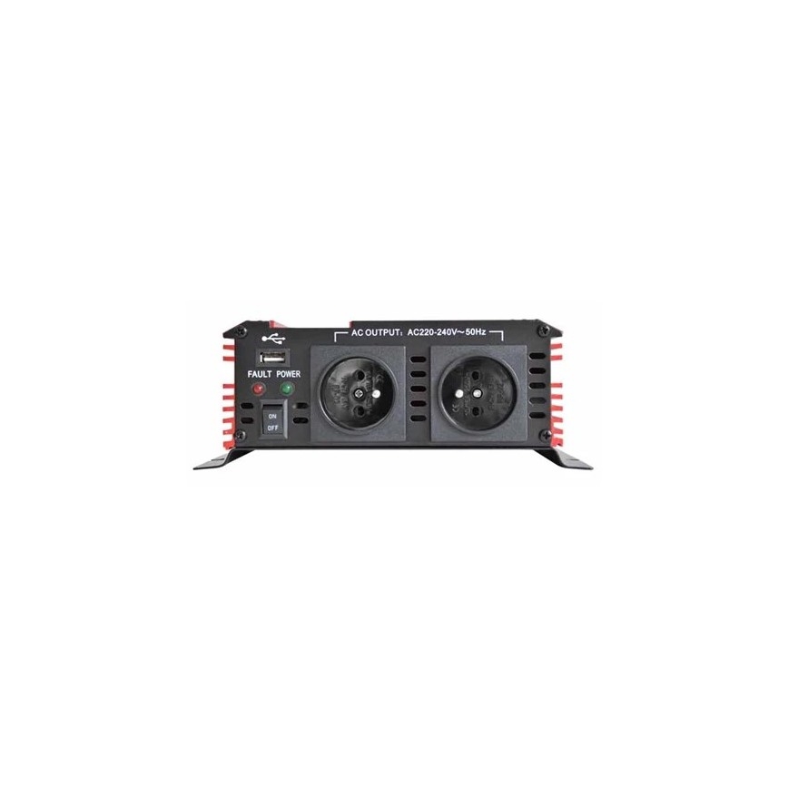Měnič napětí CARSPA 1000W/24/230V + USB