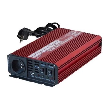 Měnič napětí CARSPA 600W/12/230V + UPS + nabíječka