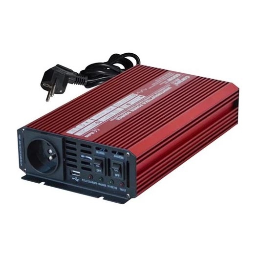Měnič napětí CARSPA 600W/12/230V + UPS + nabíječka