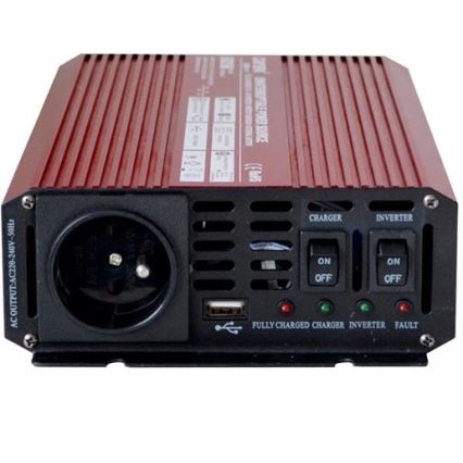 Měnič napětí CARSPA 600W/12/230V + UPS + nabíječka