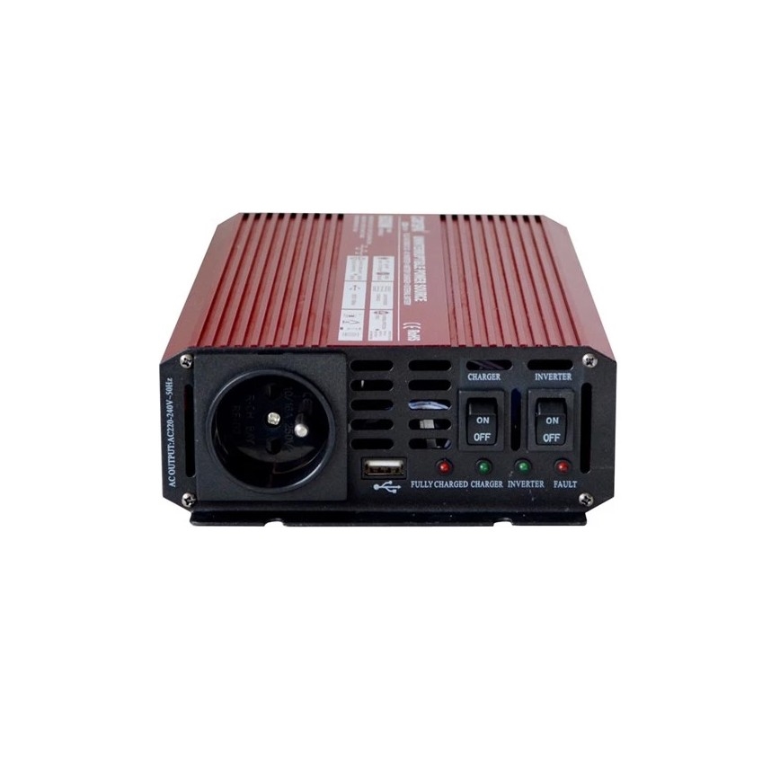 Měnič napětí CARSPA 600W/12/230V + UPS + nabíječka
