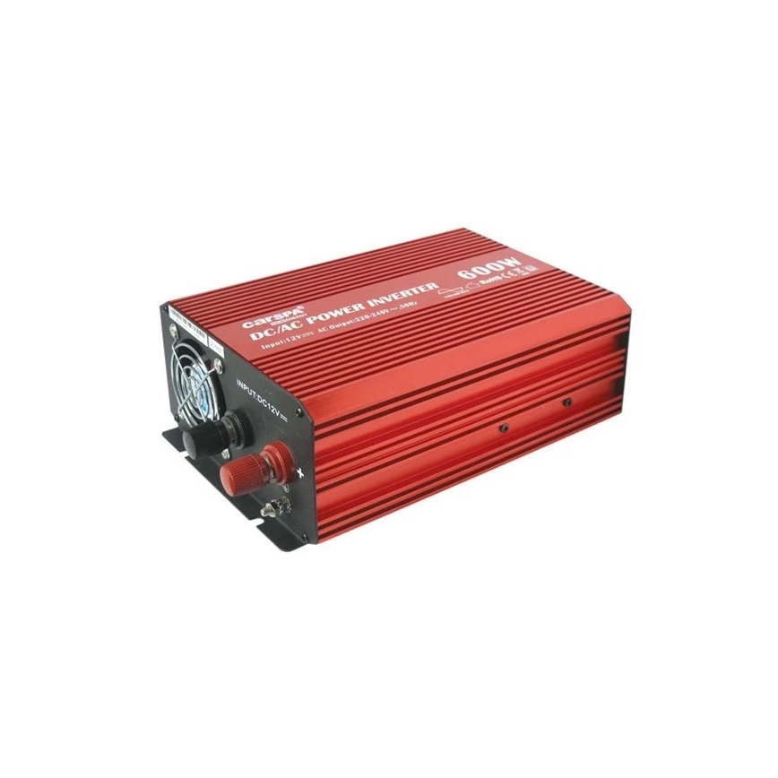 Měnič napětí CARSPA 600W/12/230V + USB