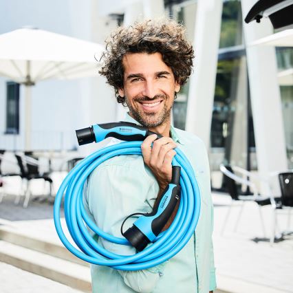 Mennekes - Nabíjecí kabel pro elektromobily typu 2 7,5m 4,6kW 20A IP44