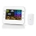 Meteostanice s barevným LCD displejem 230V/3xAAA + 2xAA bílá
