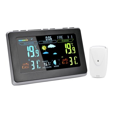 Meteostanice s LCD displejem 3xAAA/2xAAA
