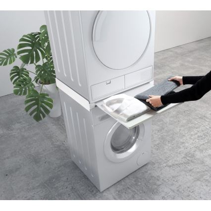 MK FLORIA MKF-23MZ601 - Mezikus pro pračku a sušičku s výsuvem 60 cm bílá