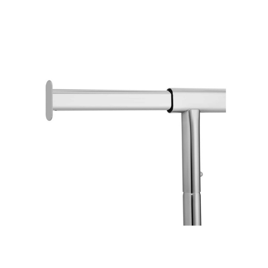 Mobilní stojanový věšák JEAN stříbrná