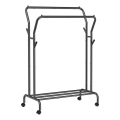 Mobilní stojanový věšák LINEA černá