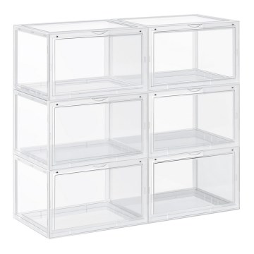 Modulární regál s přihrádkami BOXIFY bílá