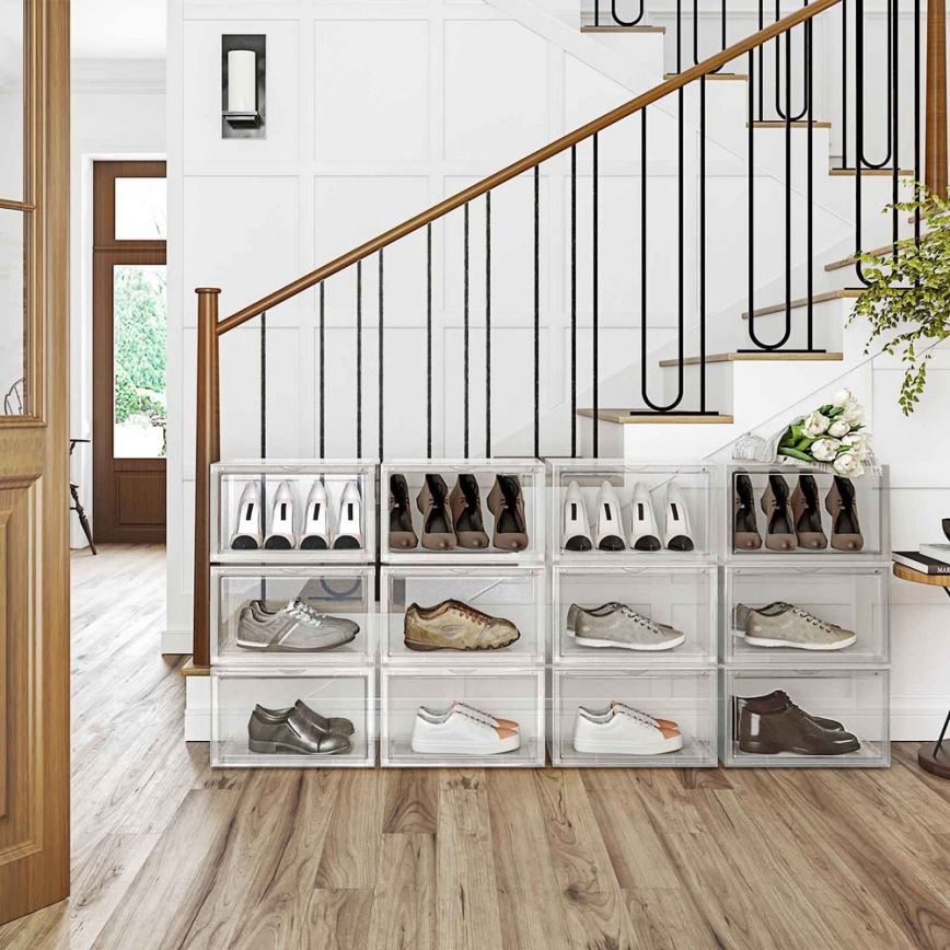 Modulární regál s přihrádkami BOXIFY bílá