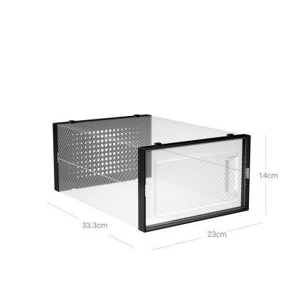 Modulární regál s přihrádkami BOXIFY černá